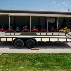 7x20 Straight Deck Utility Trailer with No Gate (2) 3,500 Axles 26 7x20 Straight Deck Utility Trailer with No Gate (2) 3,500 Axles -Cheap Trailers Store dsc06911 1