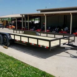 7x20 Straight Deck Utility Trailer with No Gate (2) 3,500 Axles 27 7x20 Straight Deck Utility Trailer with No Gate (2) 3,500 Axles -Cheap Trailers Store dsc06912 1