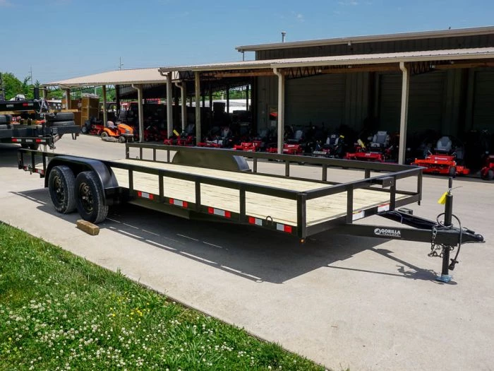 7x20 Straight Deck Utility Trailer with No Gate (2) 3,500 Axles 11 7x20 Straight Deck Utility Trailer with No Gate (2) 3,500 Axles - Image 9