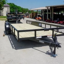 7x20 Straight Deck Utility Trailer with No Gate (2) 3,500 Axles 28 7x20 Straight Deck Utility Trailer with No Gate (2) 3,500 Axles -Cheap Trailers Store dsc06913 1