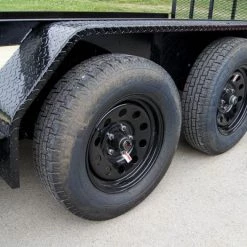 7x20 Straight Deck Utility Trailer (2) 3500lb Axles with Tall Gate -Cheap Trailers Store dsc06916 1 2 1