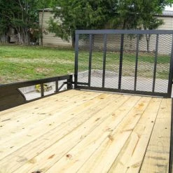 7x20 Straight Deck Utility Trailer (2) 3500lb Axles with Tall Gate -Cheap Trailers Store dsc06917 2 1