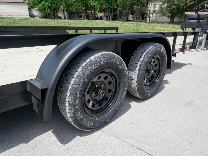 7x20 Straight Deck Utility Trailer with No Gate (2) 3,500 Axles 16 7x20 Straight Deck Utility Trailer with No Gate (2) 3,500 Axles - Image 14