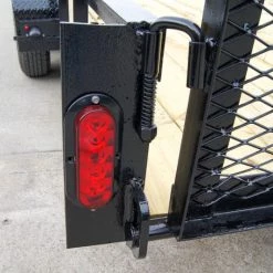 7x20 Straight Deck Utility Trailer (2) 3500lb Axles with Tall Gate -Cheap Trailers Store dsc06919 2 1