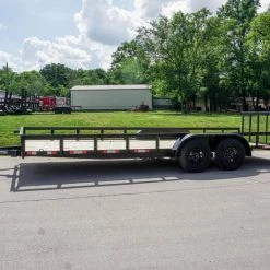 7x20 Dovetail Utility Trailer (2) 3500lb Axles -Cheap Trailers Store dsc06925 1