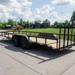 7x20 Dovetail Utility Trailer (2) 3500lb Axles -Cheap Trailers Store dsc06927 1 1