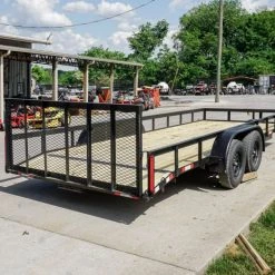 7x20 Dovetail Utility Trailer (2) 3500lb Axles -Cheap Trailers Store dsc06929 2 1