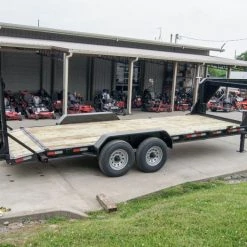 7x20 Gooseneck Equipment Trailer (2) 7K Axles Standup Ramps 29 7x20 Gooseneck Equipment Trailer (2) 7K Axles Standup Ramps -Cheap Trailers Store dsc06929 3 1