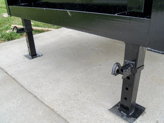 7x20 Gooseneck Equipment Trailer (2) 7K Axles Standup Ramps 14 7x20 Gooseneck Equipment Trailer (2) 7K Axles Standup Ramps - Image 12