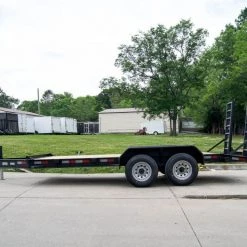 7x16 IBeam Equipment Trailer (2) 5200lb Axles with Stand-Up Ramps -Cheap Trailers Store dsc06949 1 1