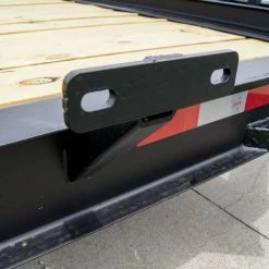 7x16 IBeam Equipment Trailer (2) 5200lb Axles with Stand-Up Ramps -Cheap Trailers Store dsc06963 3 1