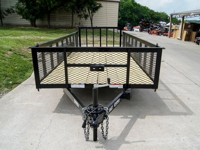 6.4x18 Dovetail Utility Trailer with 2ft Mesh Sides (2) 3500lb Axles 4 6.4x18 Dovetail Utility Trailer with 2ft Mesh Sides (2) 3500lb Axles - Image 2