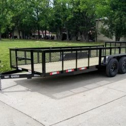 6.4x18 Dovetail Utility Trailer with 2ft Mesh Sides (2) 3500lb Axles 19 6.4x18 Dovetail Utility Trailer with 2ft Mesh Sides (2) 3500lb Axles -Cheap Trailers Store dsc06968 2 1