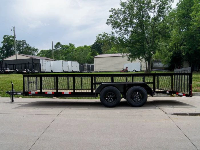 6.4x18 Dovetail Utility Trailer with 2ft Mesh Sides (2) 3500lb Axles 6 6.4x18 Dovetail Utility Trailer with 2ft Mesh Sides (2) 3500lb Axles - Image 4