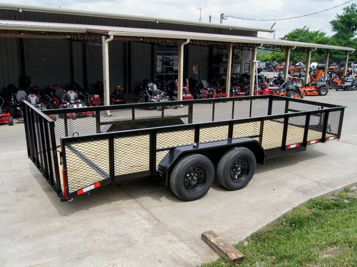 6.4x18 Dovetail Utility Trailer with 2ft Mesh Sides (2) 3500lb Axles 9 6.4x18 Dovetail Utility Trailer with 2ft Mesh Sides (2) 3500lb Axles - Image 7