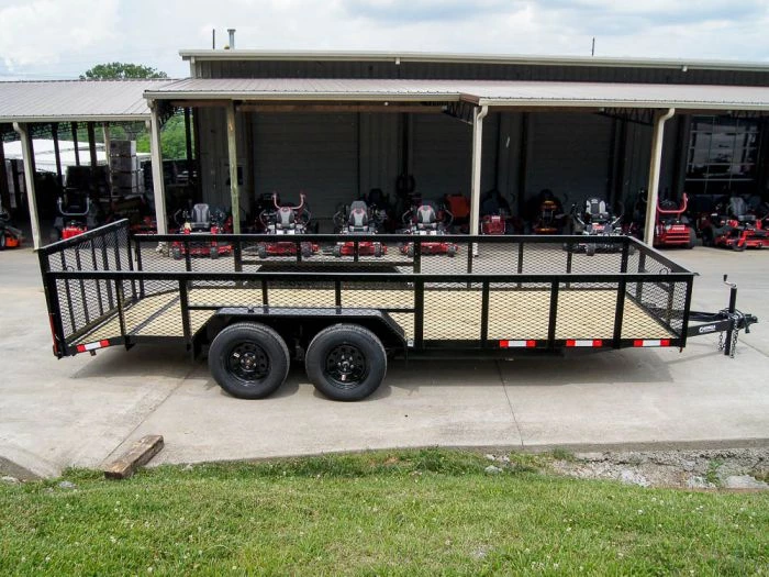 6.4x18 Dovetail Utility Trailer with 2ft Mesh Sides (2) 3500lb Axles 10 6.4x18 Dovetail Utility Trailer with 2ft Mesh Sides (2) 3500lb Axles - Image 8