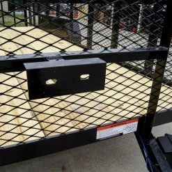 6.4x18 Dovetail Utility Trailer with 2ft Mesh Sides (2) 3500lb Axles 26 6.4x18 Dovetail Utility Trailer with 2ft Mesh Sides (2) 3500lb Axles -Cheap Trailers Store dsc06976 3 1