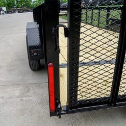 6.4x18 Dovetail Utility Trailer with 2ft Mesh Sides (2) 3500lb Axles 30 6.4x18 Dovetail Utility Trailer with 2ft Mesh Sides (2) 3500lb Axles -Cheap Trailers Store dsc06982 2 1