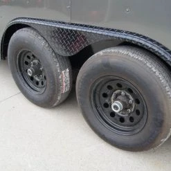 8.5x20 Charcoal Enclosed Trailer with Blackout Package (2) 5200lb Axles -Cheap Trailers Store dsc07072 1 1