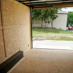 8.5x20 Charcoal Enclosed Trailer with Blackout Package (2) 5200lb Axles -Cheap Trailers Store dsc07085 3 1