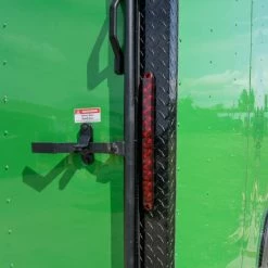 8.5x24 Lime Green Enclosed Trailer with Blackout Package (2) 5200lb Axles -Cheap Trailers Store dsc07098 1 1