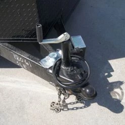 8.5x24 Lime Green Enclosed Trailer with Blackout Package (2) 5200lb Axles -Cheap Trailers Store dsc07101 1 1