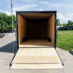 8.5x24 Lime Green Enclosed Trailer with Blackout Package (2) 5200lb Axles -Cheap Trailers Store dsc07104 1 1