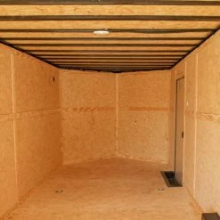 8.5x24 Lime Green Enclosed Trailer with Blackout Package (2) 5200lb Axles -Cheap Trailers Store dsc07106 1 1