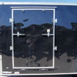 7x18 Hybrid Flat-Nose Enclosed Trailer with 4ft Mesh Deck -Cheap Trailers Store dsc07125 1