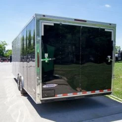 8.5x24 Two Tone-Black/Silver Enclosed Trailer (2) 5200lb Axle 27 8.5x24 Two Tone-Black/Silver Enclosed Trailer (2) 5200lb Axle -Cheap Trailers Store dsc07143 1 1