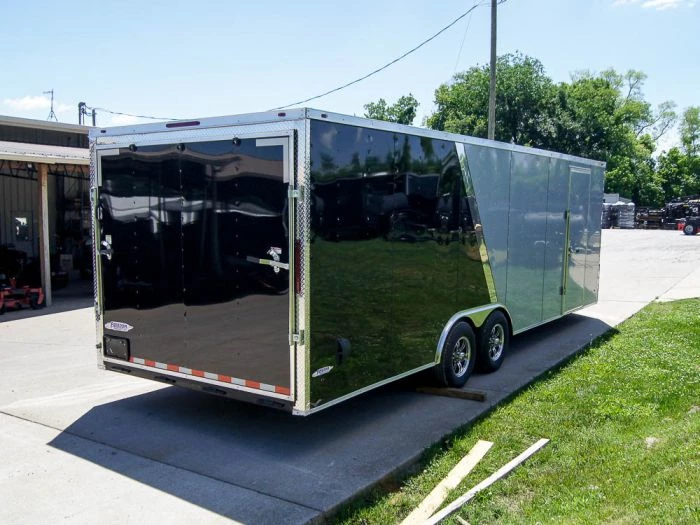 8.5x24 Two Tone-Black/Silver Enclosed Trailer (2) 5200lb Axle 8 8.5x24 Two Tone-Black/Silver Enclosed Trailer (2) 5200lb Axle - Image 6