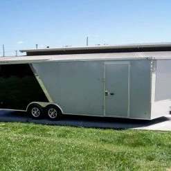 8.5x24 Two Tone-Black/Silver Enclosed Trailer (2) 5200lb Axle 30 8.5x24 Two Tone-Black/Silver Enclosed Trailer (2) 5200lb Axle -Cheap Trailers Store dsc07146 1 1