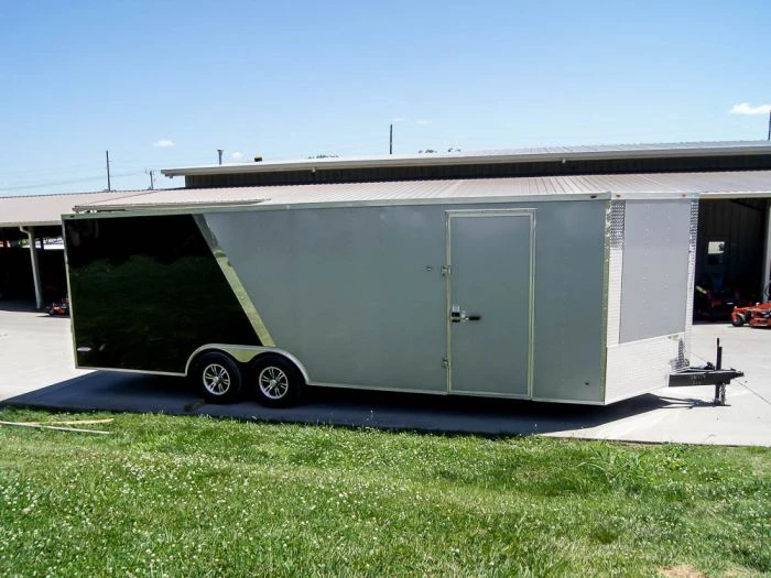 8.5x24 Two Tone-Black/Silver Enclosed Trailer (2) 5200lb Axle 10 8.5x24 Two Tone-Black/Silver Enclosed Trailer (2) 5200lb Axle - Image 8