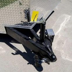 8.5x24 Two Tone-Black/Silver Enclosed Trailer (2) 5200lb Axle 32 8.5x24 Two Tone-Black/Silver Enclosed Trailer (2) 5200lb Axle -Cheap Trailers Store dsc07148 1 1