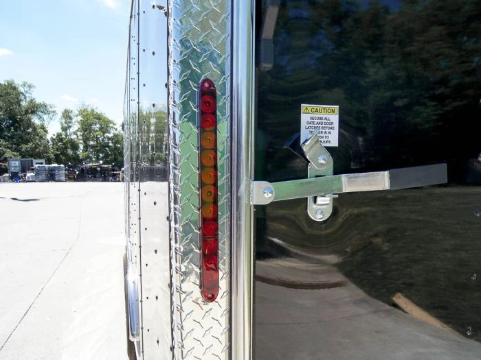 8.5x24 Two Tone-Black/Silver Enclosed Trailer (2) 5200lb Axle 14 8.5x24 Two Tone-Black/Silver Enclosed Trailer (2) 5200lb Axle - Image 12