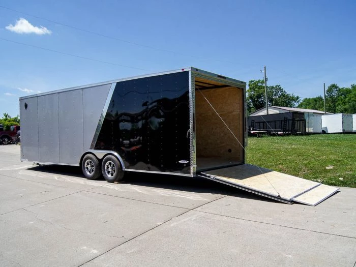 8.5x24 Two Tone-Black/Silver Enclosed Trailer (2) 5200lb Axle 16 8.5x24 Two Tone-Black/Silver Enclosed Trailer (2) 5200lb Axle - Image 14