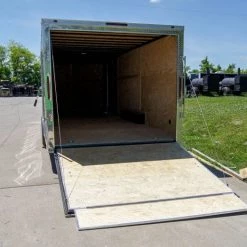 8.5x24 Two Tone-Black/Silver Enclosed Trailer (2) 5200lb Axle 38 8.5x24 Two Tone-Black/Silver Enclosed Trailer (2) 5200lb Axle -Cheap Trailers Store dsc07155 1 1
