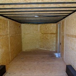 8.5x24 Two Tone-Black/Silver Enclosed Trailer (2) 5200lb Axle 40 8.5x24 Two Tone-Black/Silver Enclosed Trailer (2) 5200lb Axle -Cheap Trailers Store dsc07157 1 1