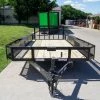 6.4x16 Dovetail Utility Trailer with Side Baskets (2) 3500lb Axles -Cheap Trailers Store dsc07163 1 1