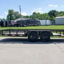 6.4x16 Dovetail Utility Trailer with Side Baskets (2) 3500lb Axles -Cheap Trailers Store dsc07165 1 1