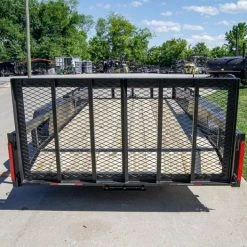 6.4x16 Dovetail Utility Trailer with Side Baskets (2) 3500lb Axles -Cheap Trailers Store dsc07167 1 1