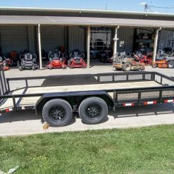 6.4x16 Dovetail Utility Trailer with Side Baskets (2) 3500lb Axles -Cheap Trailers Store dsc07168 1 1