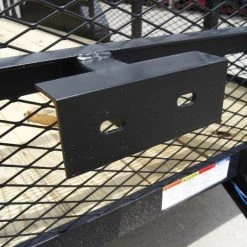 6.4x16 Utility Trailer Straight Deck with 4ft Mesh Sides Tandem Axle -Cheap Trailers Store dsc07429 1 1