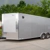 8.5x20 Silver Enclosed Trailer V-Nose (2) 5,200lb Axles -Cheap Trailers Store dsc07549 1 1