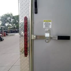 8.5x20 Silver Enclosed Trailer V-Nose (2) 5,200lb Axles -Cheap Trailers Store dsc07558 1 1