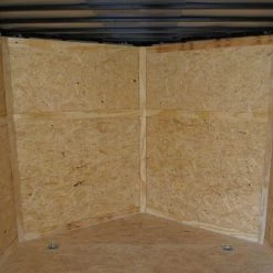 8.5x20 Silver Enclosed Trailer V-Nose (2) 5,200lb Axles -Cheap Trailers Store dsc07565 1 1