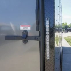 8.5x24 Charcoal Grey V-Nose Enclosed Trailer with Blackout Package 36 8.5x24 Charcoal Grey V-Nose Enclosed Trailer with Blackout Package -Cheap Trailers Store dsc07793 1 1