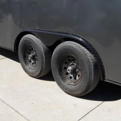 8.5x24 Charcoal Grey V-Nose Enclosed Trailer with Blackout Package 40 8.5x24 Charcoal Grey V-Nose Enclosed Trailer with Blackout Package -Cheap Trailers Store dsc07800 1 1