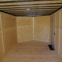 8.5x24 Charcoal Grey V-Nose Enclosed Trailer with Blackout Package 43 8.5x24 Charcoal Grey V-Nose Enclosed Trailer with Blackout Package -Cheap Trailers Store dsc07803 1 1