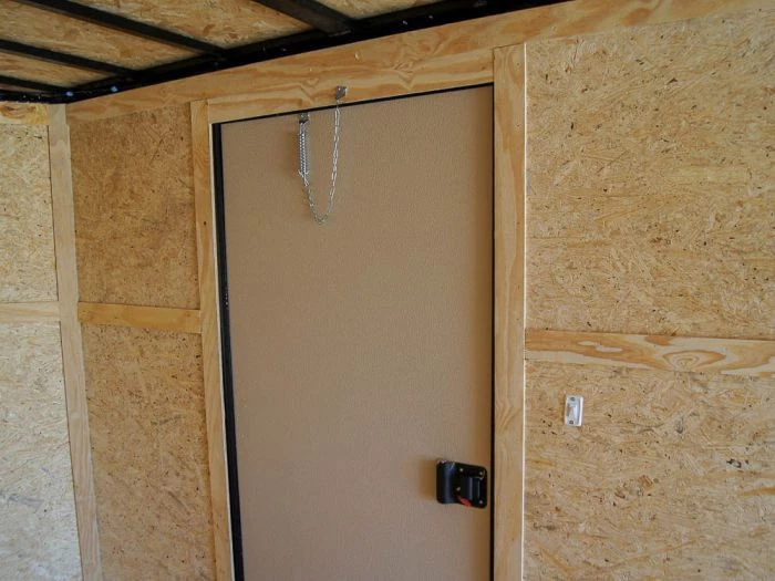 8.5x24 Charcoal Grey V-Nose Enclosed Trailer with Blackout Package 23 8.5x24 Charcoal Grey V-Nose Enclosed Trailer with Blackout Package - Image 21